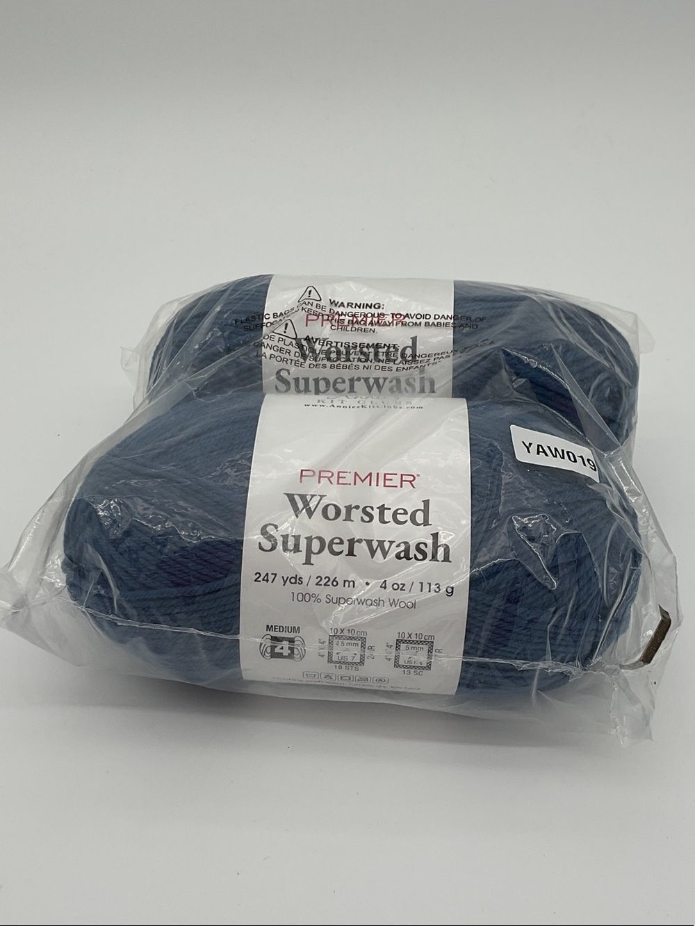 Premier Worsted Superwash Yarn - Navy